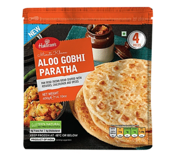 Haldiram Aloo Gobhi Paratha 400 gm 4 Pcs