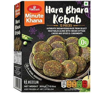 Haldiram Harabhara Kebab 300 gm 12 Pcs