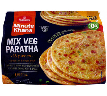 Haldiram Mix Veg Paratha 1.6 kg 16 Pcs