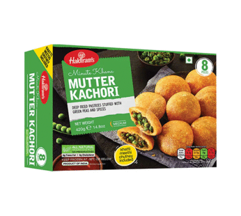 Haldiram Mutter Kachori 420 gms 8 Pcs