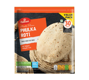 Haldiram Phulka Roti 900 gm 30 Pcs