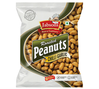 Jabsons Roasted Peanut Chilly Garlic 140 gm