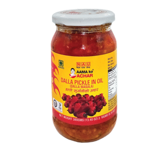 Nepalese Aama ko Achara Dalla Pickle in Oil 380 gm